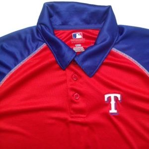 MLB Genuine Merchandise Texas Rangers Polo